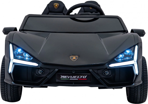 Dziecięcy elektryczny samochód Lamborghini Revuelto XL – czarny