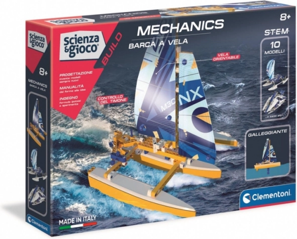 Mechaniczne laboratorium Pływający trimaran