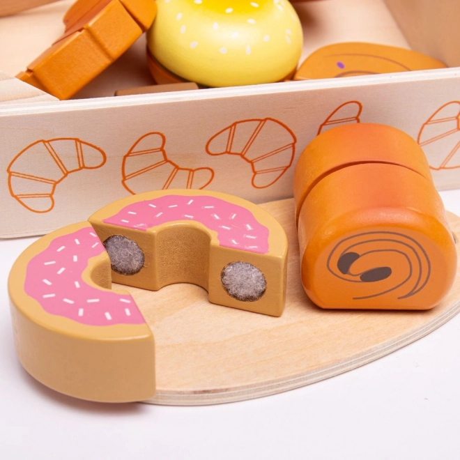 Bigjigs Toys Pieczywo do krojenia w skrzynce
