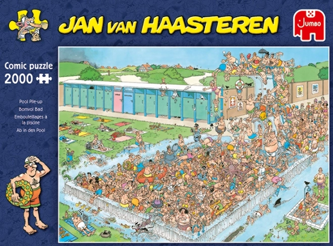 Jumbo puzzle – zabawa w basenie 2000 elementów