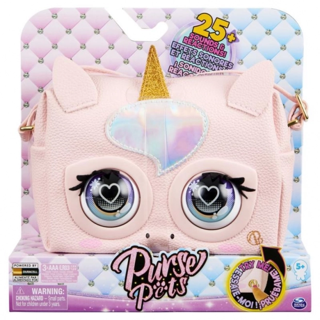 Interaktywna torebka Jednorożec Purse Pets