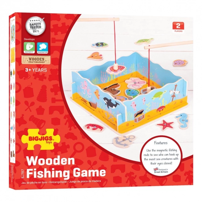 Bigjigs Toys Magnetyczne łowienie rybek