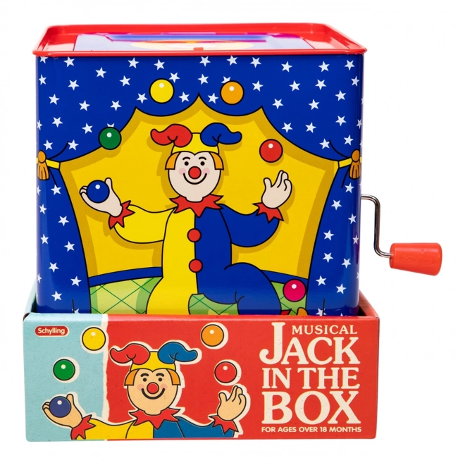 Schylling Muzyczny box pajac