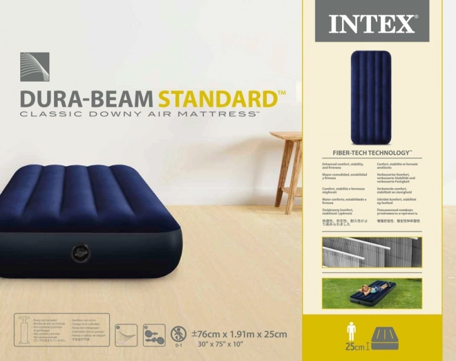 Materac dmuchany 191x76 cm Welur INTEX