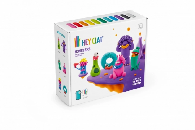 Hej Clay plastikowy zestaw Potwory