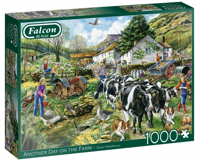 Puzzle Następny dzień na farmie 1000 elementów