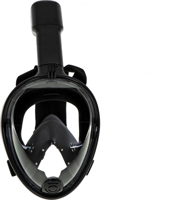 Składana maska pełnotwarzowa ze snorkelem L/XL czarna