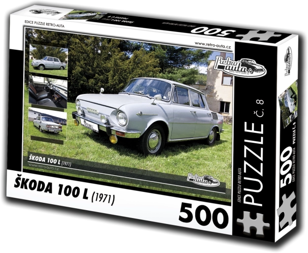 Puzzle RETRO-AUTA Škoda 100 L 500 elementów