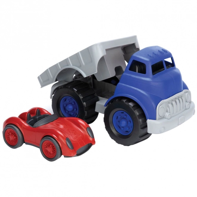 Ciężarówka z wyścigowym autem Green Toys