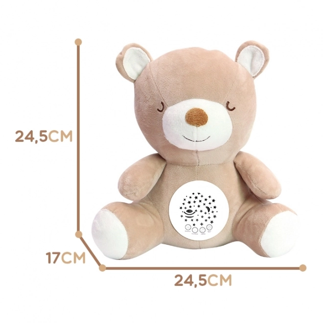 Woopie Baby uspokajający pluszak z projektorem miś 2w1