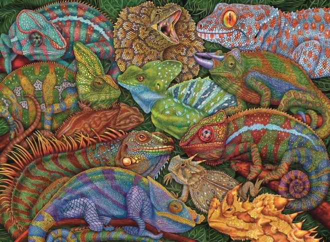 Ravensburger puzzle Niesamowite gady 300 elementów