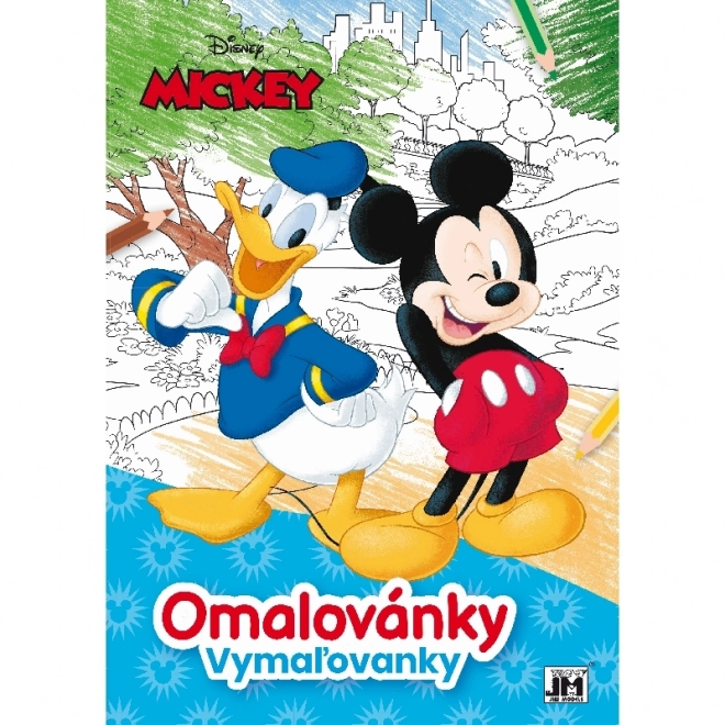 Kolorowanka A4 Mickey Mouse