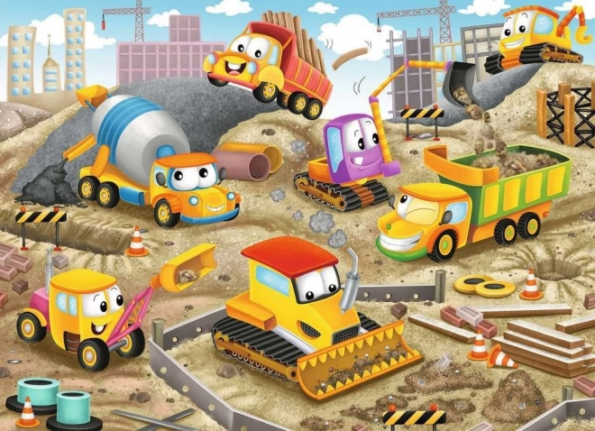 Ravensburger puzzle Podnieście dach! 35 elementów