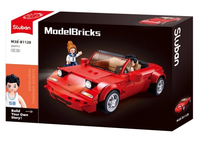 Model Sluban Klocki sportowy samochód