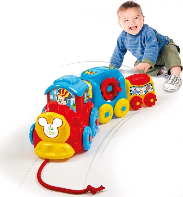 CLEMENTONI BABY Disney Interaktywny Pociąg do Układania