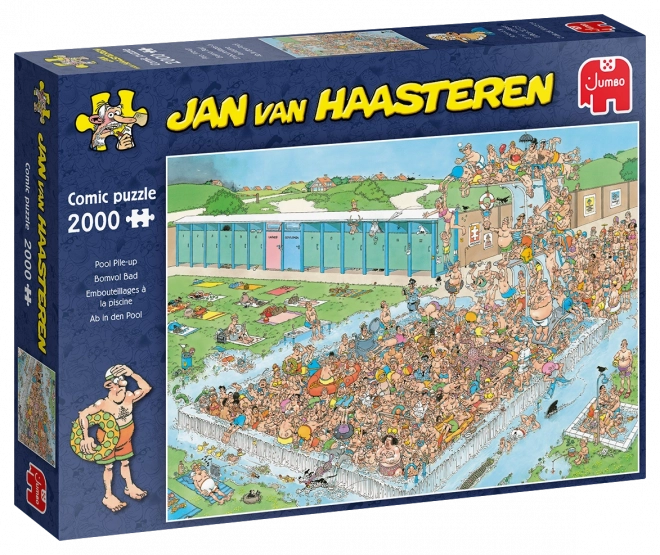 Jumbo puzzle – zabawa w basenie 2000 elementów
