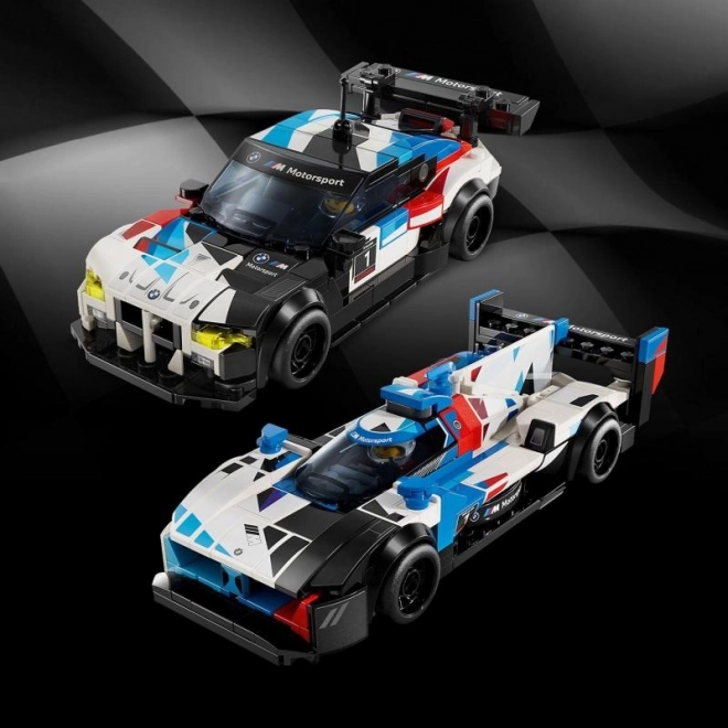LEGO Speed Champions 76922 Wyścigowe samochody BMW M4 GT3 i BMW M Hybrid V8