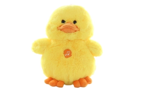 Pluszowa kaczuszka dźwiękowa 22 cm