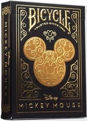 Karty do gry Bicycle Black & Gold Mickey
