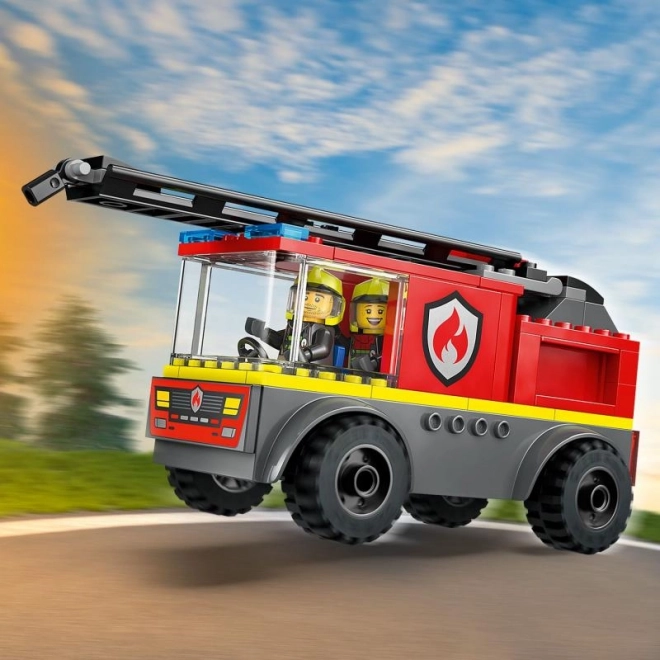 Lego City Strażacki wóz z drabiną