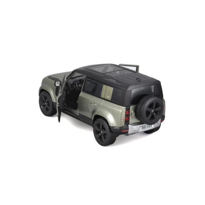 Metalowy samochodzik Land Rover Defender 110 zielony
