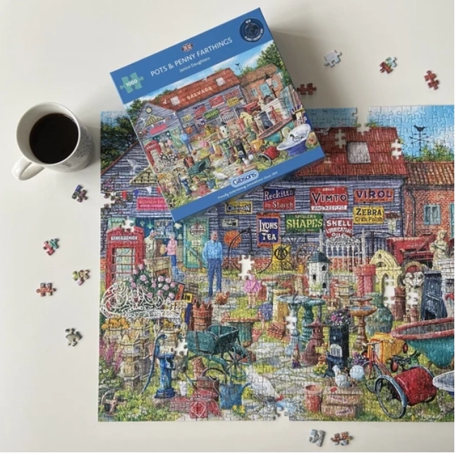 GIBSONS Puzzle Garnki i starocie za parę groszy 1000 elementów