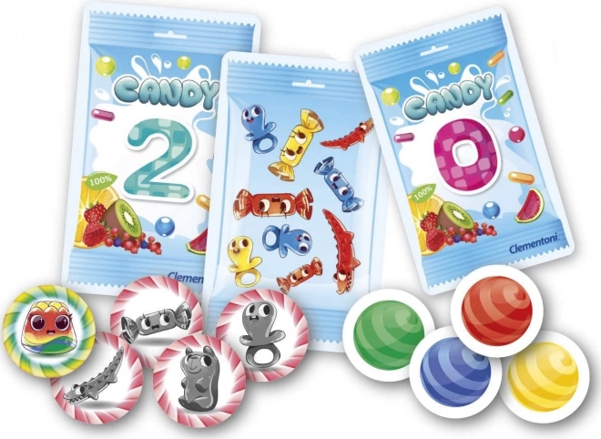 CLEMENTONI Gra karciana Candy Catch - Słodki połów