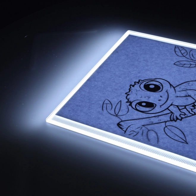 Podświetlana LED deska do rysowania A4
