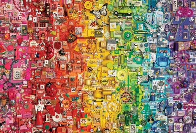 Puzzle COBBLE HILL Tęcza 2000 elementów