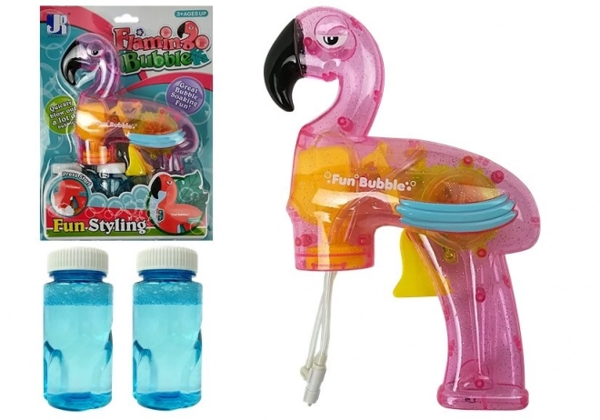 Pistolet do baniek Flamingo różowy