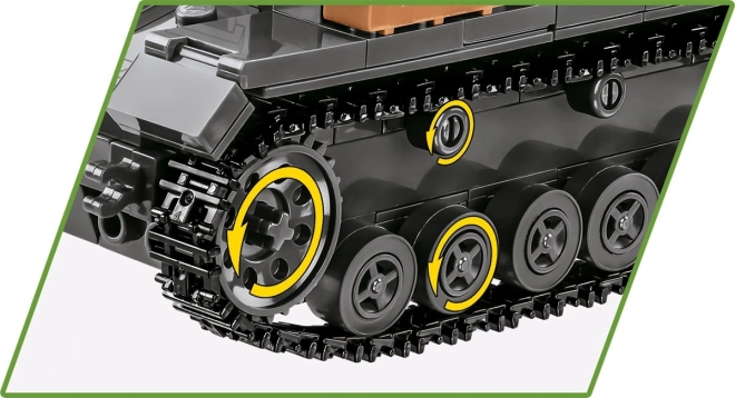 COBI 3127 Druga Wojna Światowa Niemiecki czołg Panzerkampfwagen IV Ausf. G 1:35