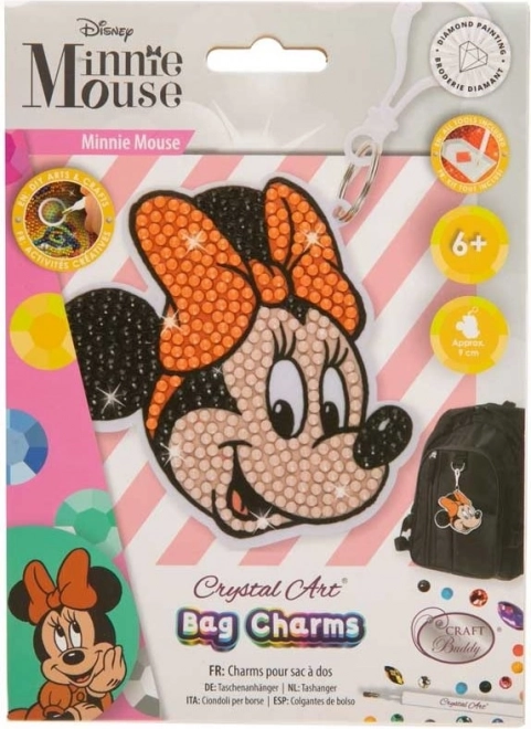 Kreatywny zestaw na brelok Minnie