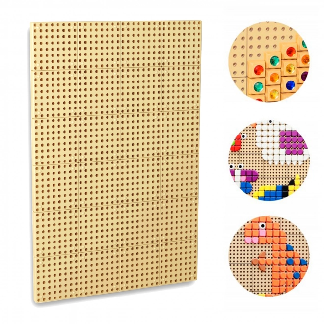 Masterkidz Kreatywna tablica ścienna STEM 120x80 cm bez panelu montażowego