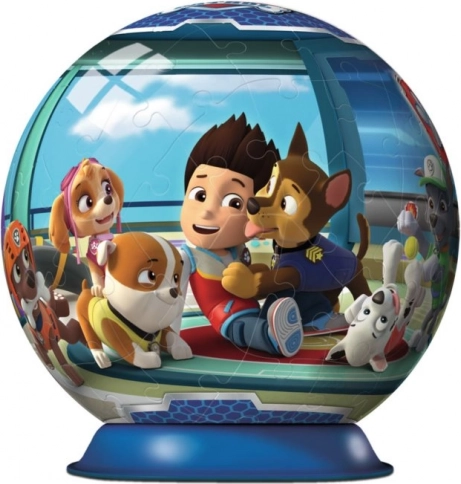 Ravensburger 3D puzzle kula Paw Patrol 72 elementy