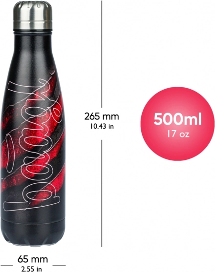 Baagl termos z metalową zakrętką Lawa 500 ml
