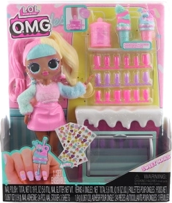 L.O.L. Surprise! OMG Studio paznokci z lalką - Candylicious Sprinkles Shop