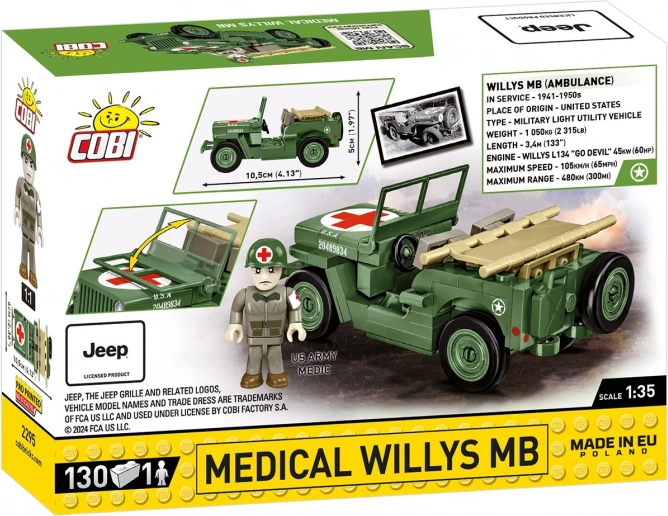 Licencjonowany model 1:35 z 130 elementami