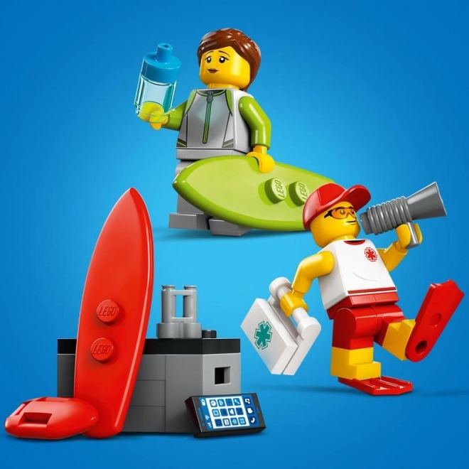 Lego City Furgonetka ratowników na plaży
