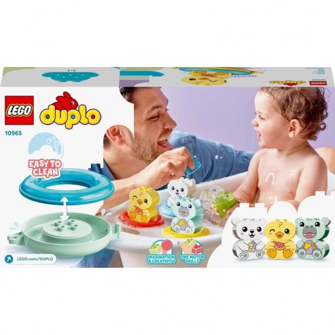 Duplo Zabawa Kąpielowa: Pływający Pociąg ze Zwierzątkami