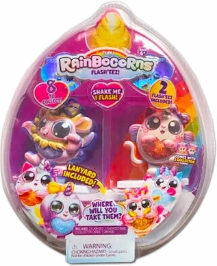 Świecące figurki RainboCorns Flash ze sznurkiem