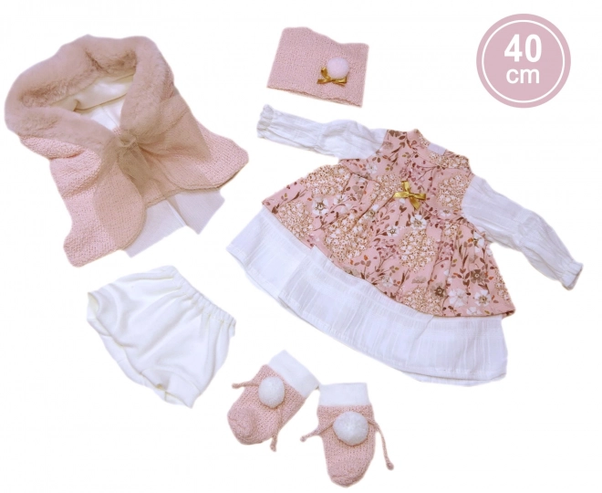 Realistyczna lalka Lucia 40 cm z miękkim materiałowym ciałem