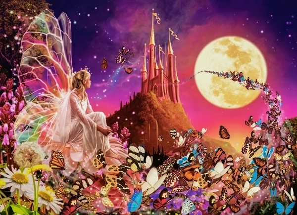 Puzzle Baśniowa fantazja 200 elementów CASTORLAND