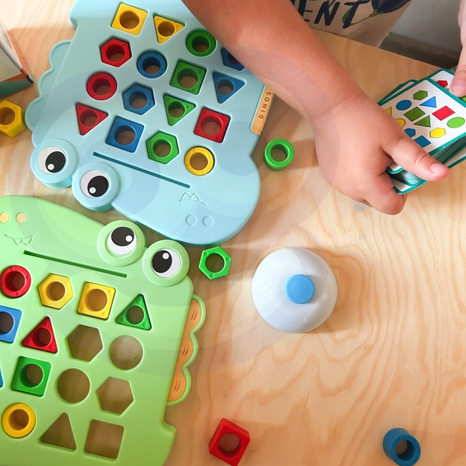 Woopie Montessori układanka dinozaur - Gra zręcznościowa
