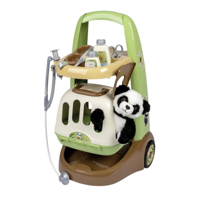 Mobilny wózek weterynaryjny 2w1