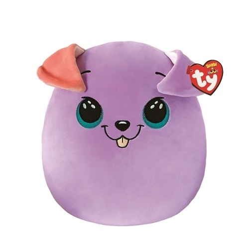 Poduszka pluszowa zabawka TY Squishy Pies Bitsy fioletowy 22 cm