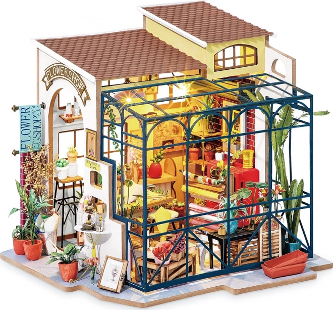 Kwiaciarnia Emily - Zrób to sam miniaturowy domek