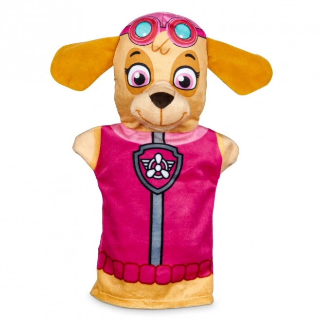 Pacynki 4 szt. tkanina Psi Patrol/Paw Patrol w pudełku 26x30x6cm