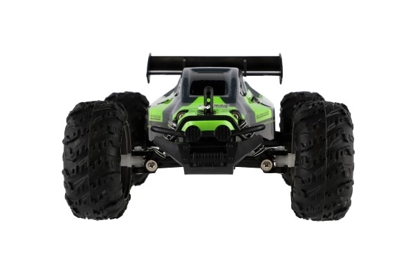 Auto RC Buggy szybkościowe 2,4GHz plastikowe 25cm na baterie w pudełku 31x14x18cm – Zielone