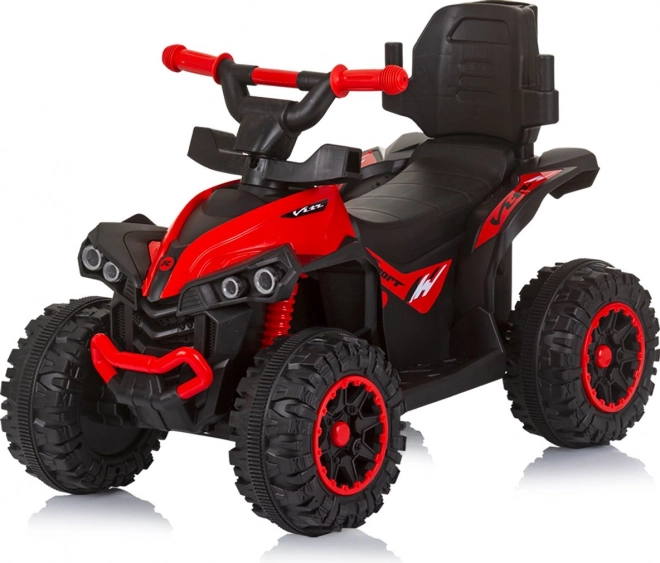 Chipolino jeździk z prowadnicą i daszkiem ATV czerwony