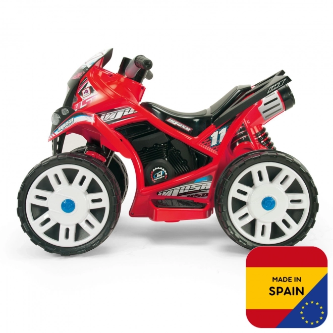 Dziecięca elektryczna czterokołowka The Beast 12V czerwona